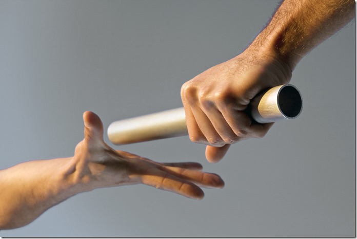 passing the baton